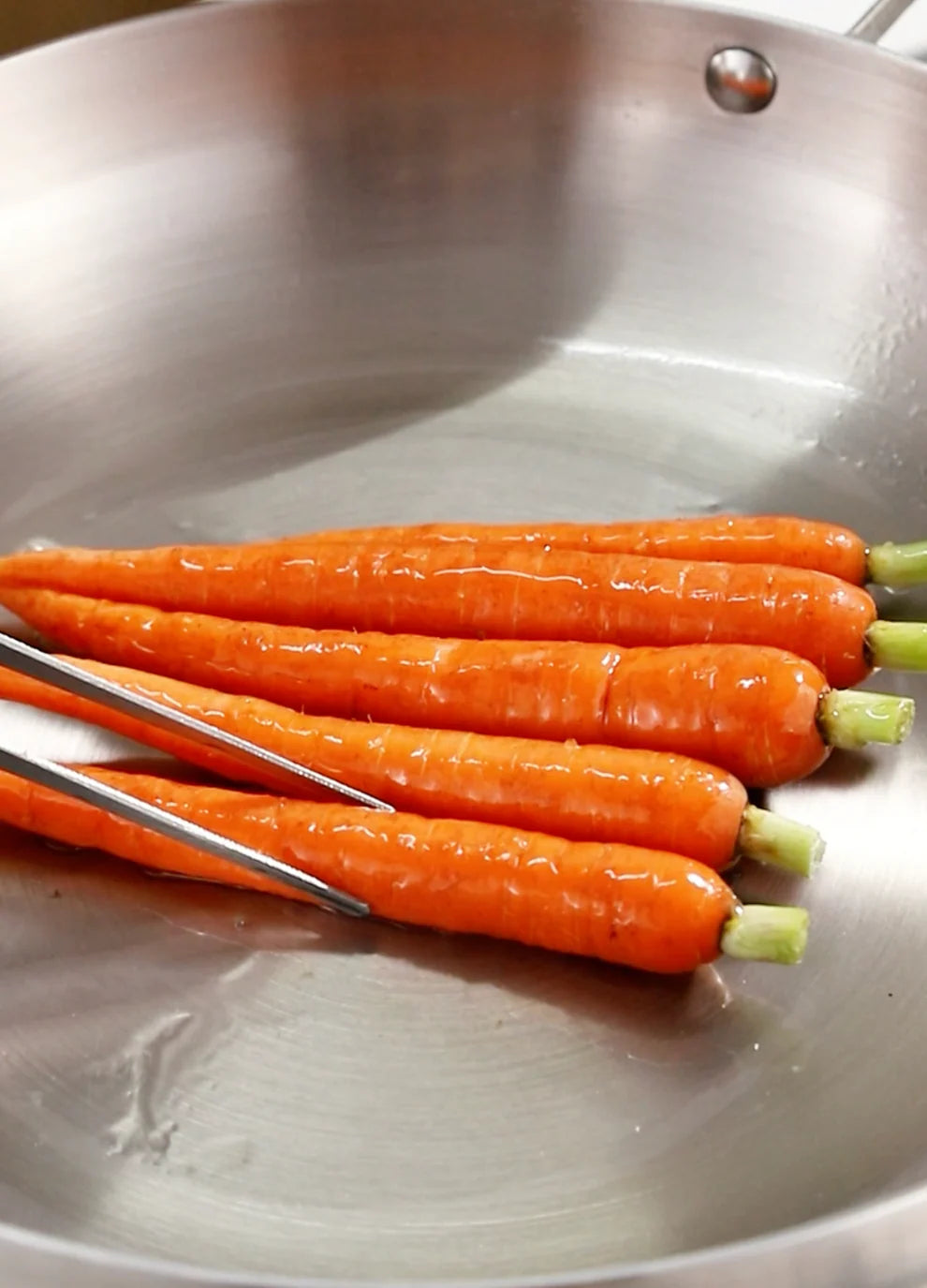 Set de 3 poêles en inox haute qualité – 22 / 26 / 28 cm